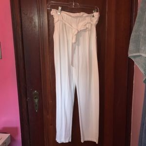 White dress pants